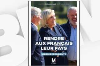 Les nouvelles affiches de Marine Le Pen cachent une réponse à Zemmour