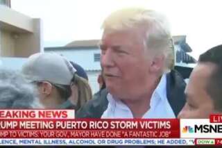 Donald Trump à un sinistré de Porto Rico: 