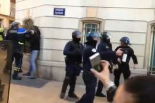 Didier Andrieux,  policier filmé à Toulon frappant des manifestants