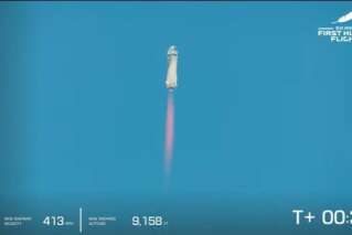 DIRECT - Le vol de Jeff Bezos à bord de Blue Origin dans l'espace