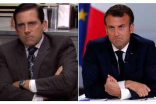 Emmanuel Macron sosie de Michael Scott: vous n'y aviez pas pensé, cet internaute si