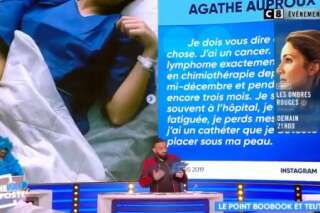 Agathe Auproux souffre d'un cancer, Hanouna et 