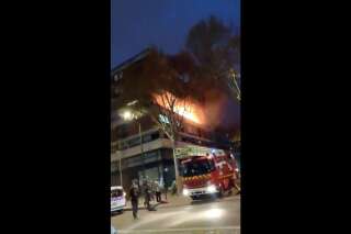 À Paris, un violent incendie ravage un immeuble du 19e arrondissement