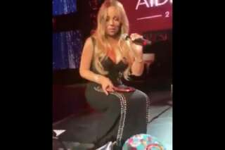 La chaise invisible de Mariah Carey rend fous les internautes