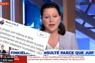 Agnès Buzyn accuse Marine Le Pen de vouloir courir après 