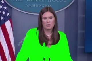 La porte-parole de la Maison Blanche, Sarah Huckabee Sanders, n'aurait jamais dû porter du vert