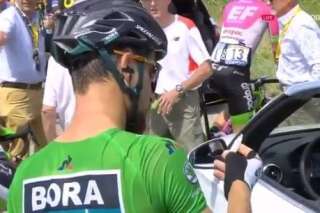 Tour de France: ce geste de Sagan en dit long sur le climat tendu autour du dopage