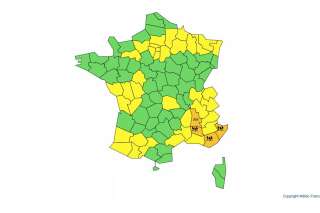 Météo-France place 4 départements en vigilance orange aux orages et inondations