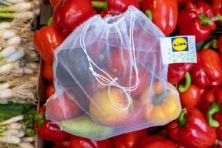 Chez Lidl, des sacs réutilisables pour fruits et légumes