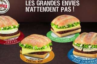 McDonald's lance le burger au camembert