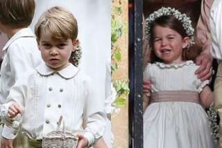 Pippa Middleton et James Matthews mariés: George et Charlotte ont réjoui les photographes à la cérémonie