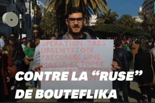 Les images des étudiants algériens manifestant contre la 