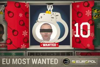Un Français à l'honneur du calendrier de l'avent Europol des fugitifs les plus recherchés