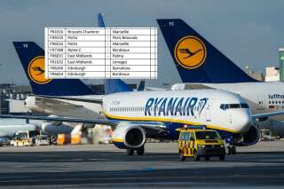 La liste des 110 vols français annulés par Ryanair jusqu'à la fin octobre