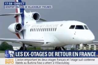 Patrick Picque et Laurent Lassimouillas, les ex-otages de retour en France