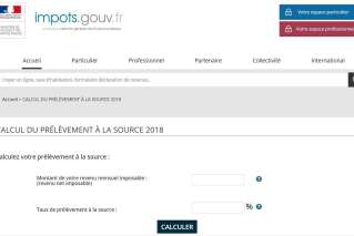 Impots.gouv.fr ouvre un simulateur de prélèvement à la source