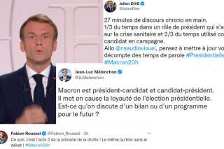 Allocution Macron: 
