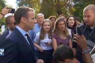 Emmanuel Macron revient pour la première fois sur l'échange avec Jonathan Jahan, le jeune agriculteur