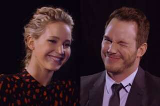 Jennifer Lawrence et Chris Pratt s'insultent pour un jeu radio et c'est savoureux