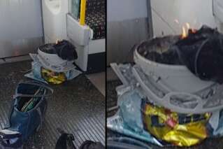 Londres: Les premières images de l'explosion dans le métro, station 