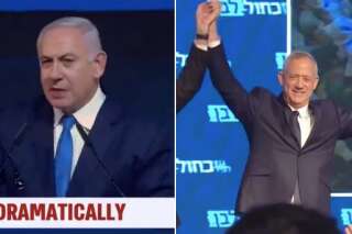 Israël: Benjamin Netanyahu donné vainqueur des législatives, Benny Gantz revendique aussi la victoire