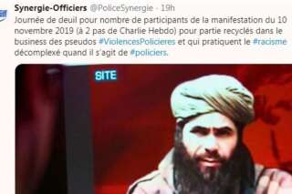 Violences policières: Synergie-Officier assume ce tweet provocateur