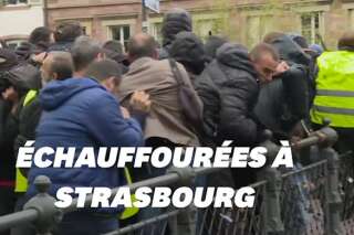 Gilets jaunes: la manifestation à Strasbourg marquée par des heurts