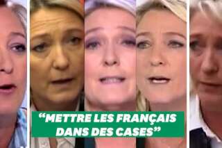 Marine Le Pen n'aime pas mettre les Français 