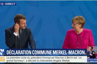 Entre Emmanuel Macron et Angela Merkel, des 