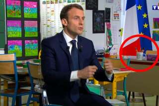 Emmanuel Macron chez Jean-Pierre Pernaut: la maîtresse avait laissé son mug en évidence et on comprend pourquoi