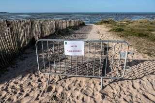 Face au coronavirus, les plages fermées au public un peu partout en France