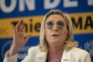 Marine Le Pen et le RN accusent Xavier Bertrand de parler 