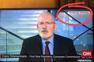 Pour CNN, Strasbourg est située en Allemagne