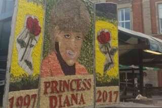 Cette œuvre rendant hommage à la princesse Diana est complètement ratée