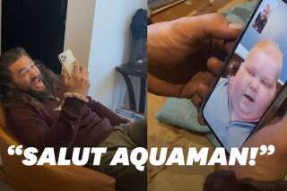 Jason Momoa a fait une belle surprise à ce jeune fan d'Aquaman