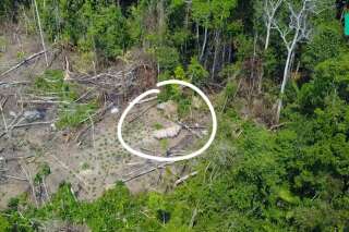 Une tribu amazonienne isolée et non-répertoriée, repérée par un drone
