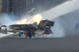 Le terrible accident de Sébastien Bourdais aux 500 miles d'Indianapolis
