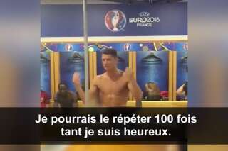 Le discours touchant de Cristiano Ronaldo après la finale de l'Euro-2016 remportée face à la France