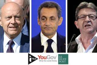 EXCLUSIF - En termes de popularité, Juppé et Mélenchon au top, Sarkozy fait flop