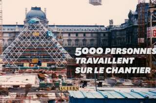 La pyramide du Louvre a 30 ans: les chiffres fous de sa construction