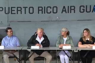 L'ahurissant discours de Trump à Porto Rico, dévasté par l'ouragan Maria