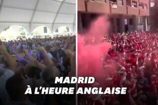 Tottenham-Liverpool: les supporters anglais ont envahi Madrid