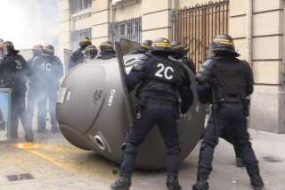 Manifestation à Paris: les images des heurts entre casseurs et policiers