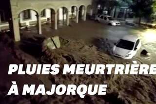 À Majorque, les images des pluies meurtrières qui ont fait au moins 10 morts