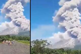 Des dizaines de milliers de Philippins fuient l'éruption du volcan Mayon