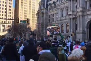 Les rues de Philadelphie en liesse pour fêter la victoire du Super Bowl