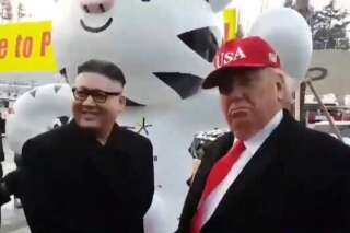 JO d'hiver 2018: les sosies de Donald Trump et Kim Jong-Un refoulés du stade à Pyeongchang