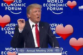 Trump a livré un discours étonnamment sentimental à Davos (mais a rechuté à la dernière minute)