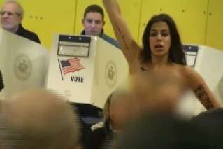 Deux Femen arrêtées dans le bureau où doit voter Donald Trump à New York