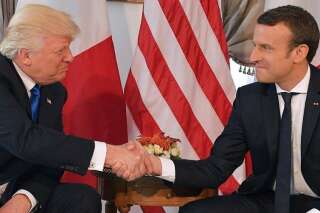 Emmanuel Macron s'explique sur sa fameuse poignée de main avec Donald Trump, 
